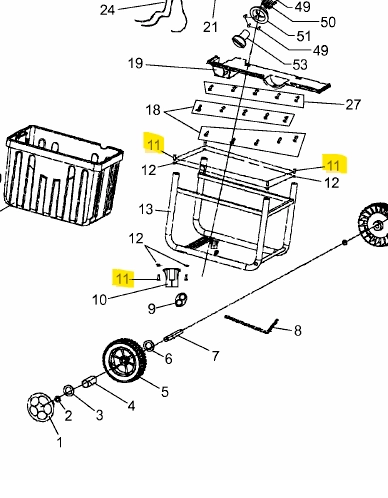 MTD csavar (092.64.075) kép