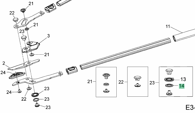 Alátét / 731-09196