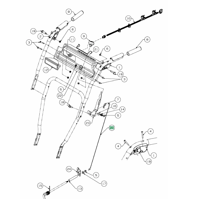 BOWDEN / 746-04397A