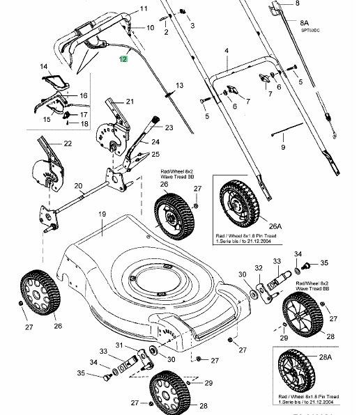 Bowden / 746-04195 kép