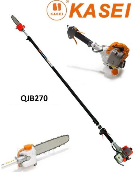 Ágvágó robbanómotoros Kasei QJB270 27.2 cm3, 0.7 kw, teleszkópos 425 cm-ig kép