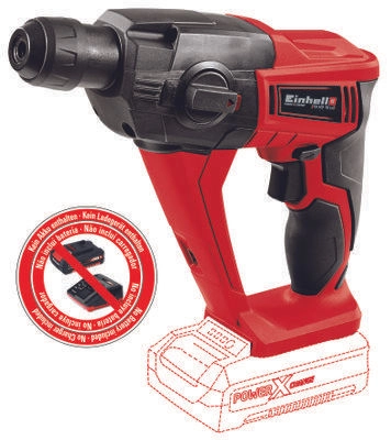 Einhell TE-HD 18 Li-Solo Akkumulátoros fúrókalapács (4513812) kép