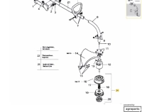 MTD 700, 710, 800 típusokhoz komplett Damilfej (791-180897B) thumbnail