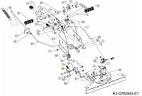 Cub Cadet feszítő rugó (732-04448) thumbnail