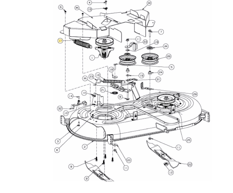 MTD, Cub Cadet késház feszítő rugó (732-05241)