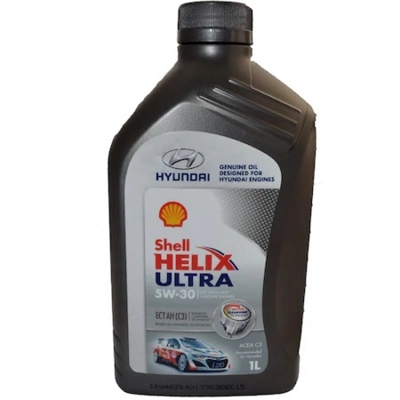 Shell Helix Ultra ECT AH 5W-30 Hyundai által javasolt motorolaj 1L, ACEA C3, API SN (12550047964) kép