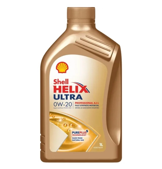 Shell Helix Ultra Professional AJ-L 0W-20 motorolaj 1L, API SL, ACEA A5/B5 (megfelel), Jaguar-Land Rover STJLR 51.5122  (12550049078) kép