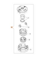 Oleo-Mac Load&Go Damilfej, 103 mm átmérő (24-63149001) thumbnail