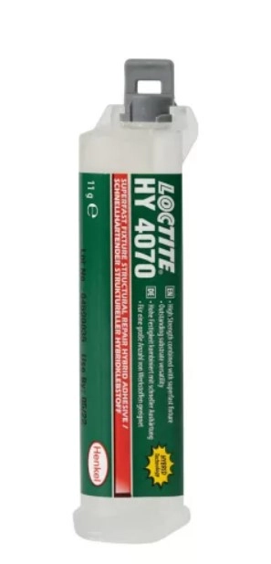 Loctite HY 4070, Két komponensű, áttetsző, nagy szilárdságú, réskitöltő, hibridragasztó 11g (2237457) kép