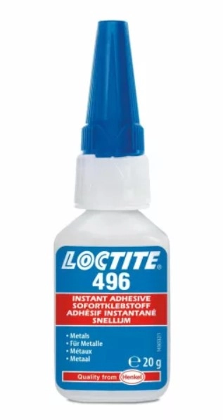 Loctite 496, pillanatragasztó fémek ragasztására 20 gr( 1923185) kép