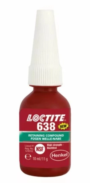 Loctite 638, Nagy szilárdságú és hőálló rögzítő 10 ml (1803361) kép