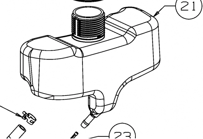 Benzintank / 731-10383 kép