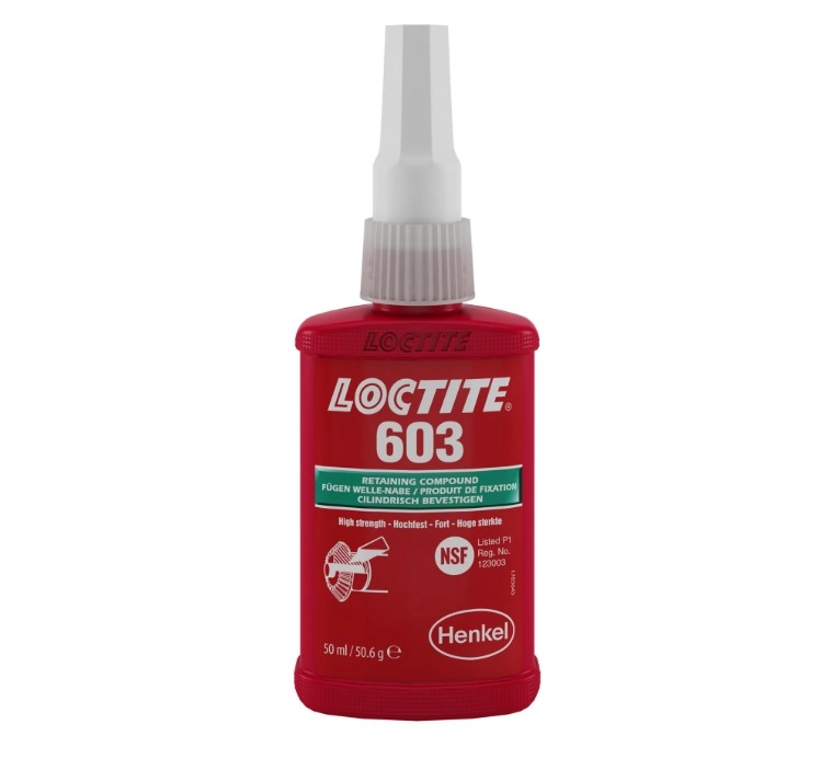 Loctite 603, kis viszkozitású olajtűrő rögzítő 50ml (149311) kép