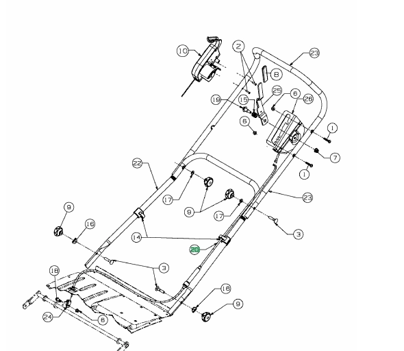 Bowden / 746-04462 kép