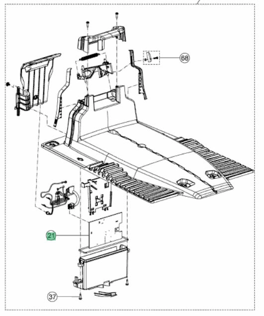 Dokkoló panel RK és XR5 robotfűnyírókhoz (2021-es modellek)  (625-07450) kép