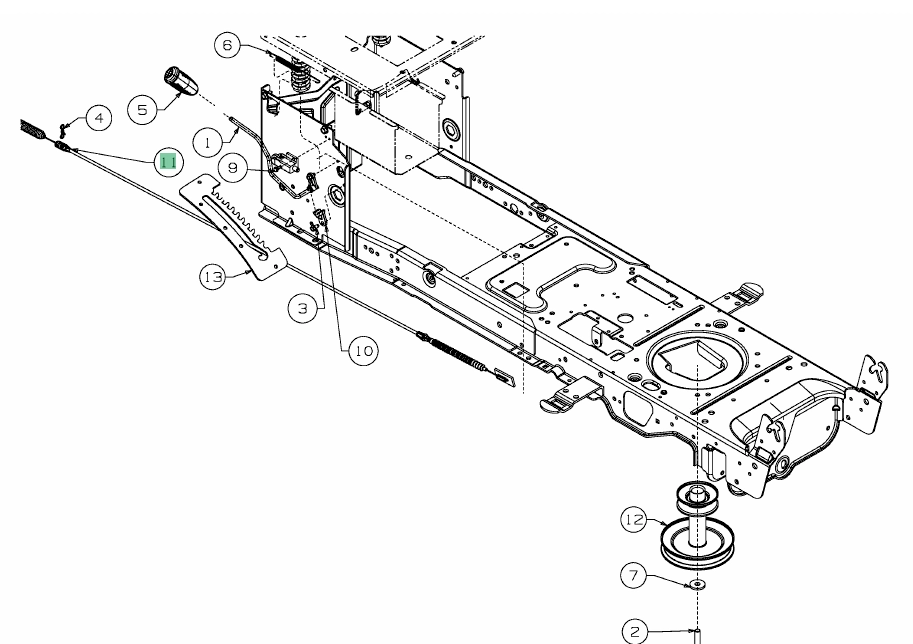 Bowden / 746-04618C kép