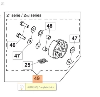 Kuplung komplett / 24-61370557 thumbnail