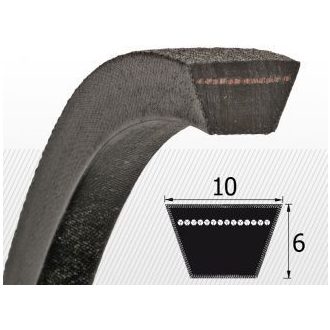   Optibelt klasszikus ékszíj 10x525Li, Z20 1/2 VB; Fogazott (01.000.086)