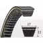 Optibelt Klasszikus fogazott ékszíj 17x890Lp/850Li BX 34 Super TX; M=S (01.001.166)