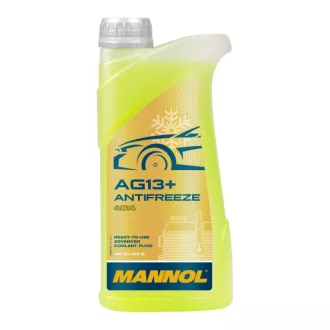   MANNOL 4014 Antifreeze AG13+ (-40 °C) Advanced – fagyálló hűtőfolyadék, használatra kész, 1 l (010018)