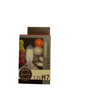   Izzókészlet garnitura h712v papír dobozban izzók (018048)