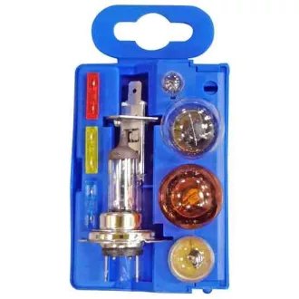   Izzókészlet garnitura h7+h112v papirdoboz izzók * (018565)