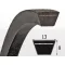 Power Belt klasszikus ékszíj 13x560Li, A22 Basic V-belt (04.000.064)