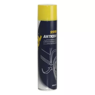   MANNOL 9919 Anticor Schwarz – alváz- és üregvédő spray, fekete, 650 ml (086050)