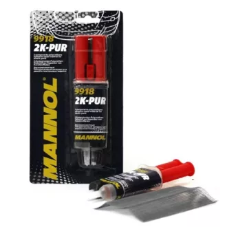   MANNOL 9918 2K-PUR – kétkomponensű PUR ragasztó, 30 g (086094)
