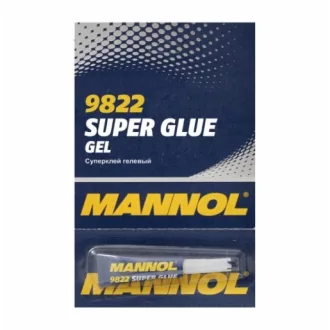   MANNOL 9822 Super Glue Gel – pillanatragasztó gél, 3 g (086104)