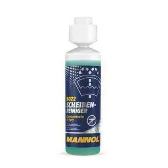   MANNOL 5022 Scheiben Reiniger 1:100 – nyári szélvédőmosó koncentrátum, 250 ml (086120)