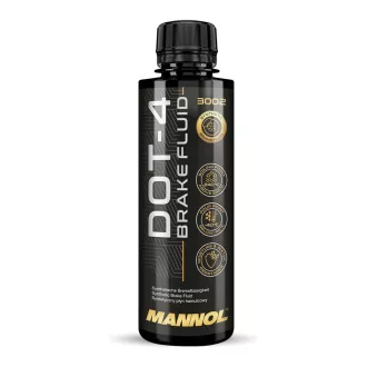   MANNOL 3002 Brake Fluid DOT-4 – DOT-4 fékfolyadék, 250 ml (086691)