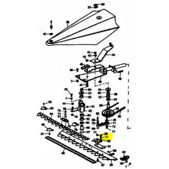 MTD csavar (092.48.782)
