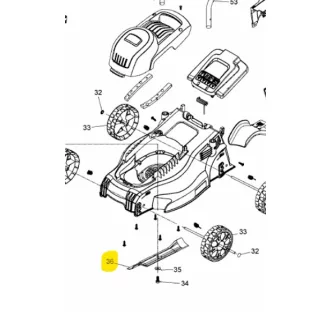 MDT fűnyíró kés 32 cm (092.61.440)