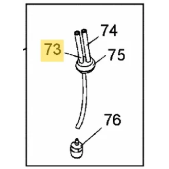 MTD üzemanyagcső BC33, 43, 52 (092.63.070)