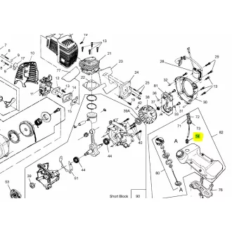 MTD benzinszűrő / 092.63.073