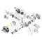 MTD BC 26 komplett motor (092.63.557)