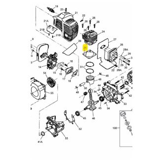 MTD BC52 henger talptömítés (092.63.587)