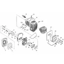 MTD BC 43 komplett motor (092.63.723)