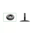 Tömlő gumiköpenyhez,15X6.00-6, egyenes szeleppel szerelt (1-105)