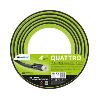   CELLFAST Locsolótömlő 4 rétegű QUATTRO 3/4&quot  50 m (10-073)