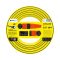 CELLFAST Locsolótömlő 4 rétegű YELLOW SET 1/2&quot  15 m (10-590)