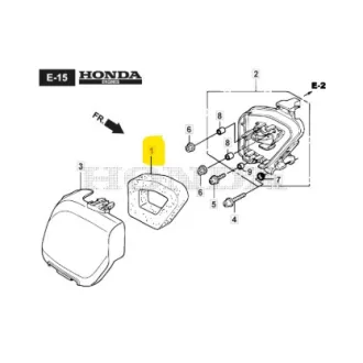   Stiga levegőszűrő bozótvágóba Honda GX35 17244-Z0Z-000 (118551670/0)