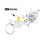 Stiga levegőszűrő bozótvágóba Honda GX35 17244-Z0Z-000 (118551670/0)