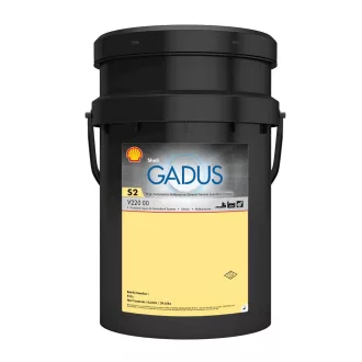   SHELL Gadus S2 V220 00, Kenőzsír, 18 kg Lítium-hidroxi-sztearát szappan bázisú félfolyékony zsír