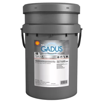   SHELL Gadus S5 T460 1.5, Kenőzsír, 18 kg Kiváló minőségű, nagy teljesítményű, polikarbamid sűrítőt tartalmazó univerzális zsír. 