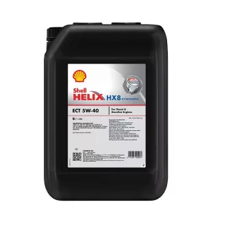   SHELL Helix HX8 ECT 5W-40, Motorolaj, 20 l ; API SN; ACEA C3; MB 229.31; MB 229.51; BMW LL-04; GM Dexos 2 ; Renault RN 0700; Renault RN 0710; Fiat 9.55535-S2 
