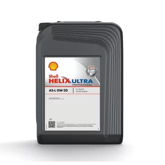   SHELL Helix Ultra Professional AS-L 0W-20, Motorolaj, 20 l ; API SN; ACEA C5; Volvo VCC RBS0-2AE 