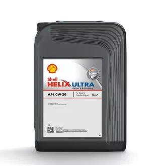   SHELL Helix Ultra Professional AJ-L 0W-20, Motorolaj, 20 l ; API SN; ACEA C5; Jaguar Land Rover STJLR.51.5122; Ford WSS-M2C952-A1