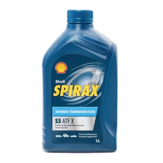   SHELL Spirax S5 ATF X, Hajtóműolaj és automataváltó olaj, 1 l Allison C-4 , Aisin JWS 3309 , JASO 1-A , JASO 2A-02 , Ford Mercon , Ford Mercon V , GM Dexron I , GM Dexron II , GM Dexron III , Toyota T III , Toyota T IV 